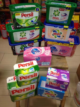 Mosókapszulák,mosótabletták